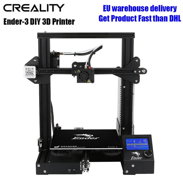 Best Price Creality Ender-3 Desktop 3D Printer Kit V-Slot Prusa I3 DIY Printer 220x220x250mm MK8 Extruder 1.75mm 0.4mm Nozzle Printing Best Price Creality Ender-3 Desktop 3D Printer Kit V-Slot Prusa I3 DIY Printer 220x220x250mm MK8 Extruder 1.75mm 0.4mm Nozzle Printing