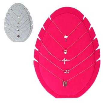

jewelry box Velvet Necklace Jewelry Pendant Chain Display Organizer Rack earring Stand