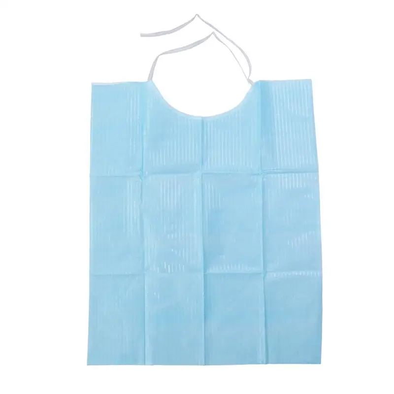 

10pcs Oral Paper Safe Multi-layered Disposable Waterproof Dental Bibs Dental Lab Dental Lab Paper Oral Scarf for Clinic Dentist