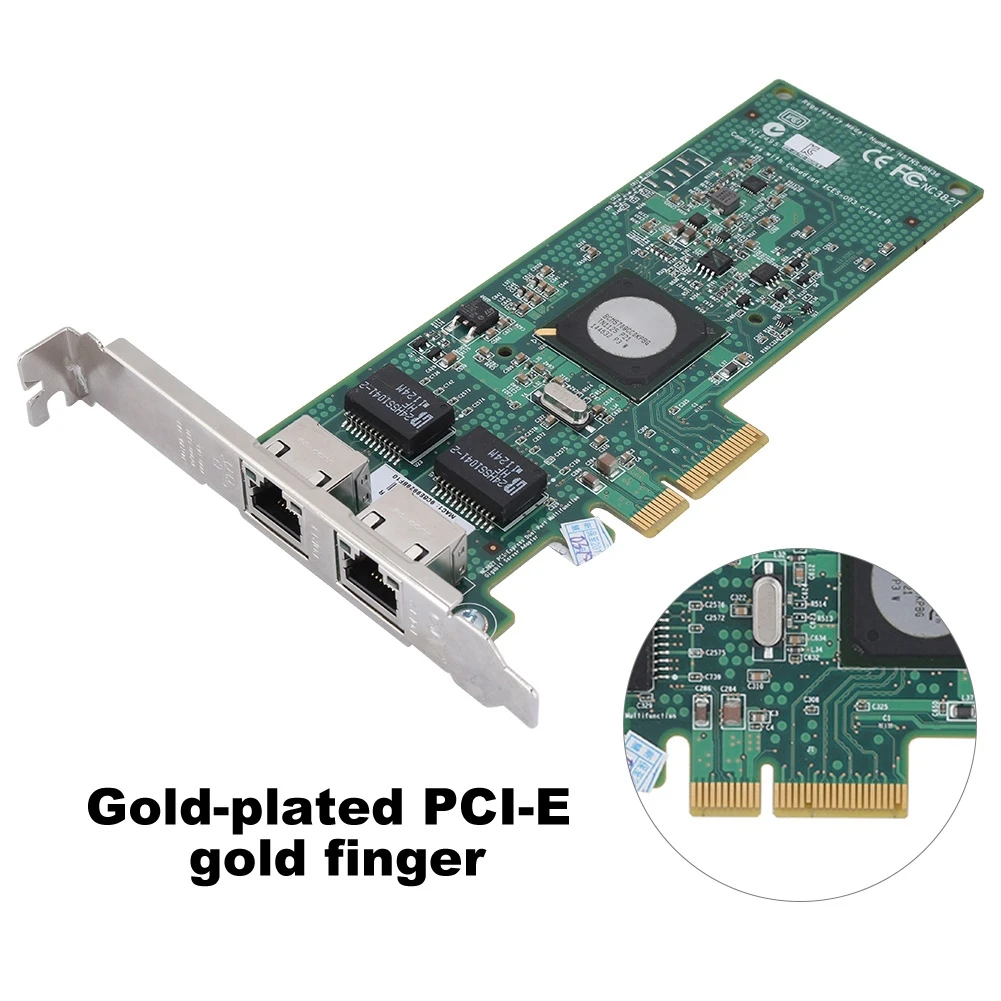 Для Broadcom BCM5709 1000 Мбит/с PCI-E двухпортовый сервер ethernet адаптер