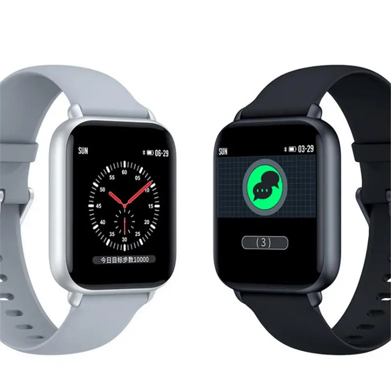 

Sports Heart Rate Monitoring Smart Bracelet Male Waterproof Multifunctional Smart Watch For Apple Android Call SMS Reminder