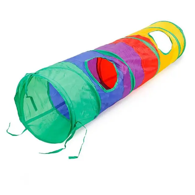 Foldable Tunnel Cat Toy 2/3/5 Holes  3