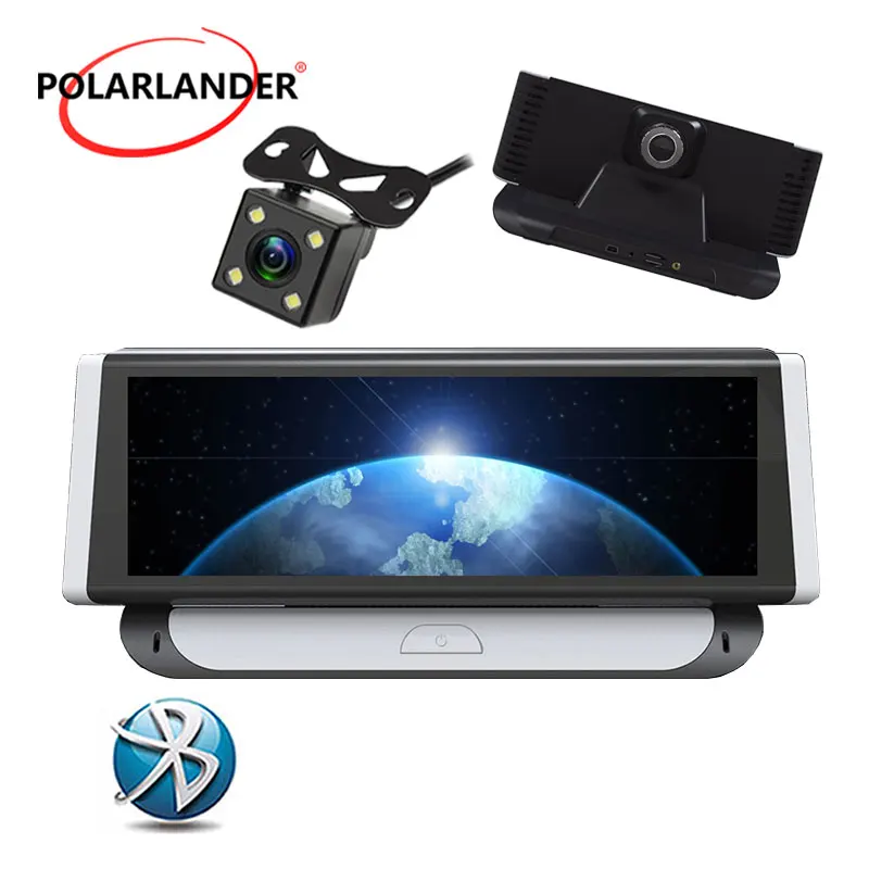 ADAS GPS навигация 1080P DVR Автомобильная камера 4G Bluetooth с двойным объективом 8 дюймов