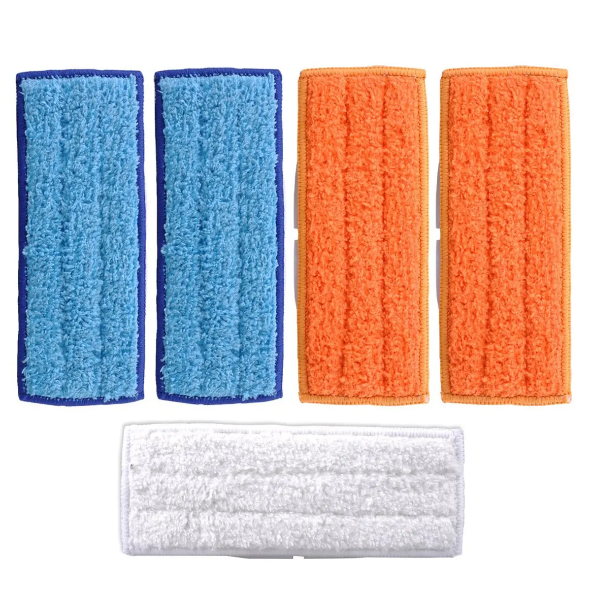 

5 Packs Washable Mopping Pads Sweeping Pad Cloth Replacement Parts For-Irobot Braava Jet 240 241 Cleaner For Robots Accessorie