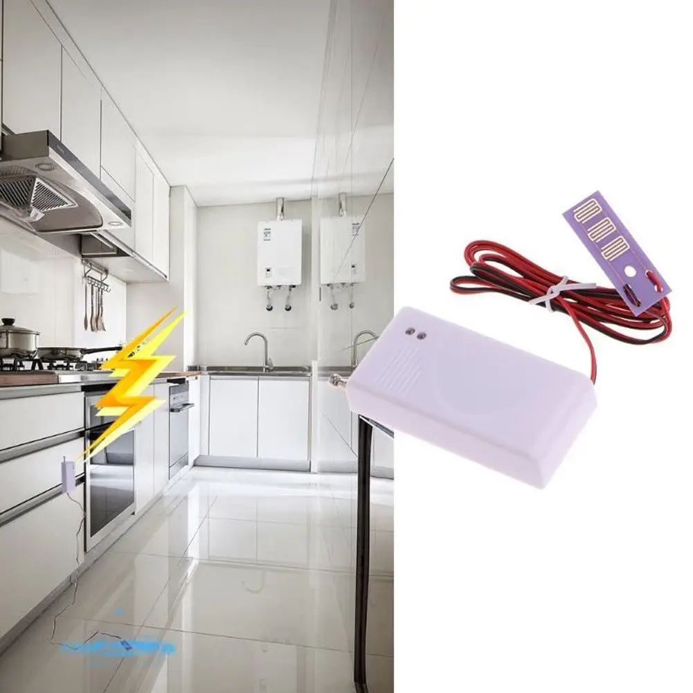 

433MHz Wireless Water Leakage Sensor Leak Detector For Home Security Alarm HOT Water Leak Detector