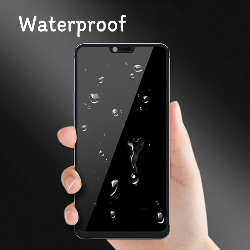 Закаленное стекло с полным покрытием для Vivo V9 y81 протектор экрана vivi viva Y 81 V 9