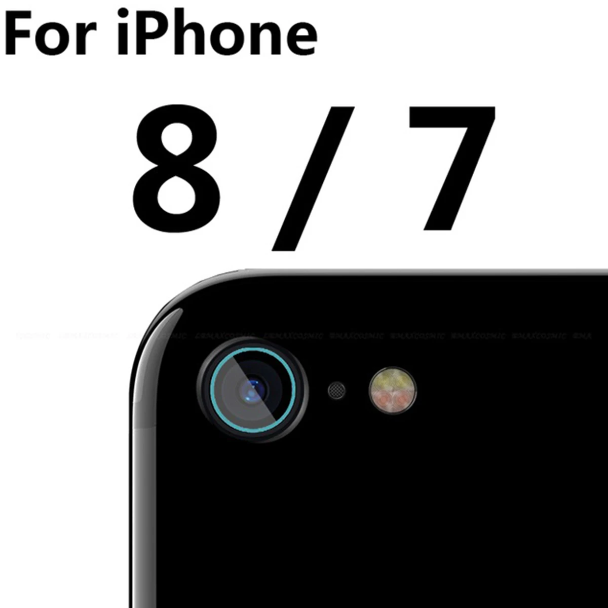 Защитная пленка из закаленного стекла для задней камеры iPhone XS MAX XR X 7 8 Plus|Защитные