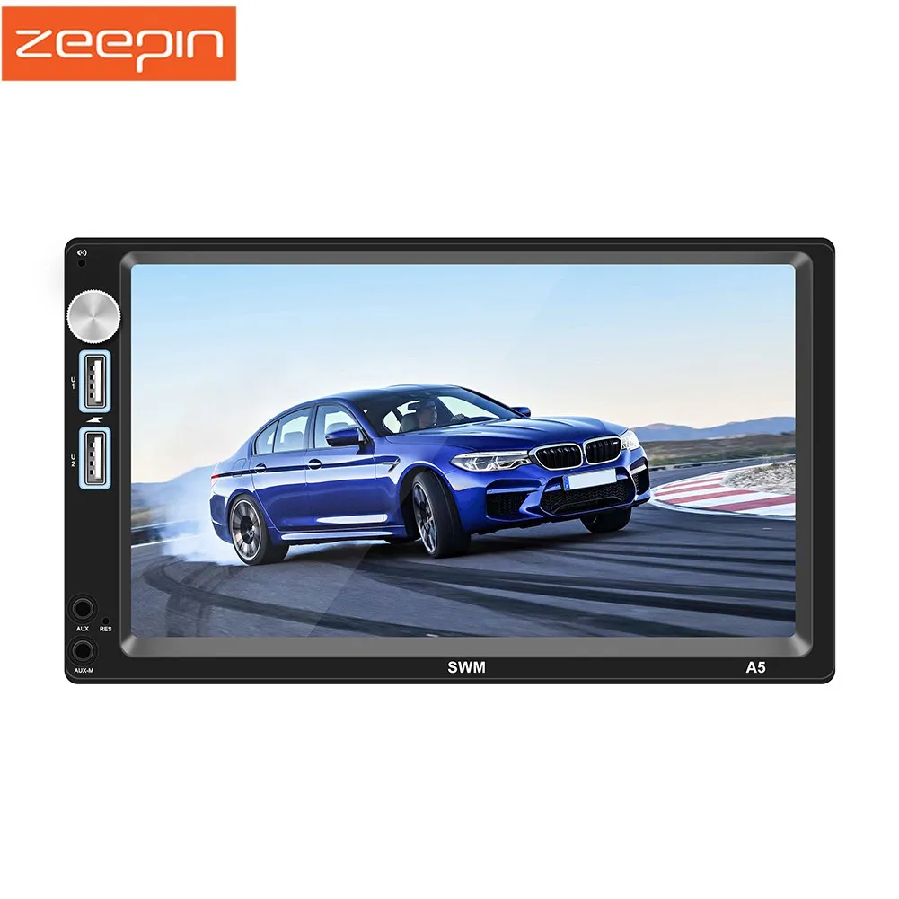 

7 Inch Radio 2din Android 8.1 MP5 Player Support FM Aux BT Wifi Rear View For Universal Cars
