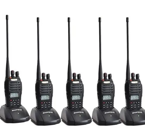 5 шт. Baofeng UV-B5 handy interphone UHF+ VHF двухдиапазонный 5 Вт 99CH