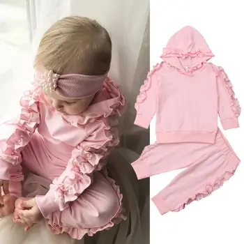 

Pudcoco Brand New Newborn Baby Girls Clothes Comfy Tops Pants Autumn Outfits Sets Tracksuit