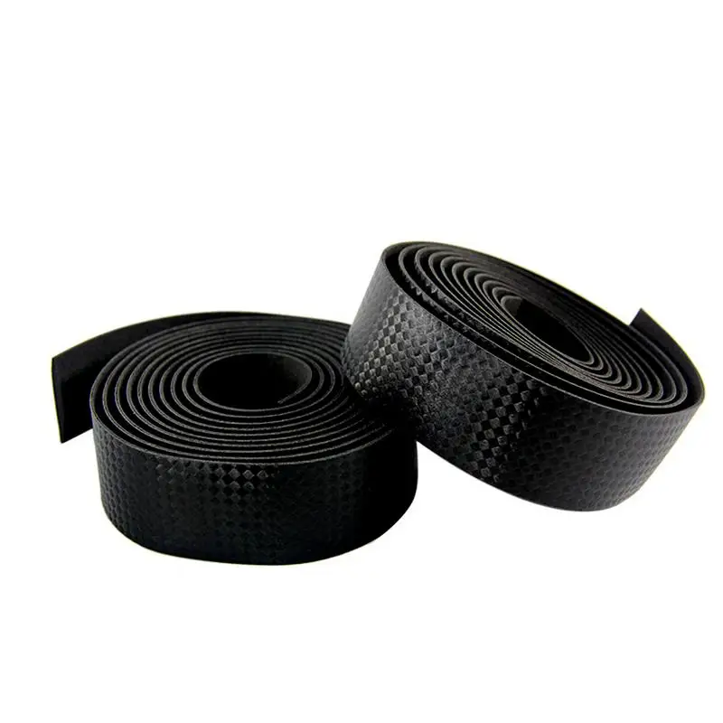 3M Road Carbon Fiber Bike HandleBar Tape Cycling Race Bicycle Grips MTB Tape With 2 Strips + 2 Plugs