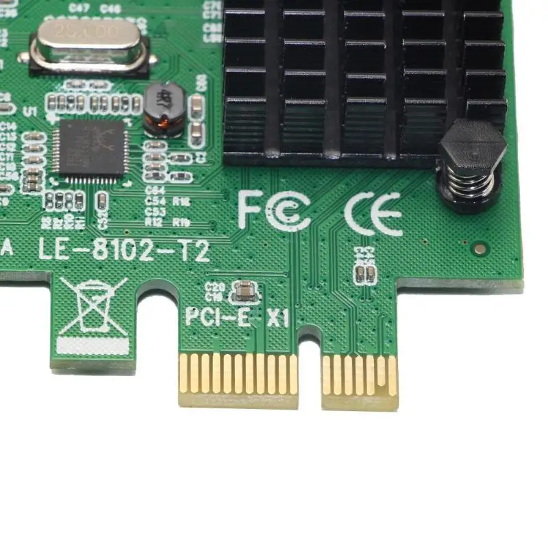 Сетевая карта PCI Express E 2 порта 1000 Мбит/с гигабитный Ethernet 10/100/1000 м сетевой адаптер