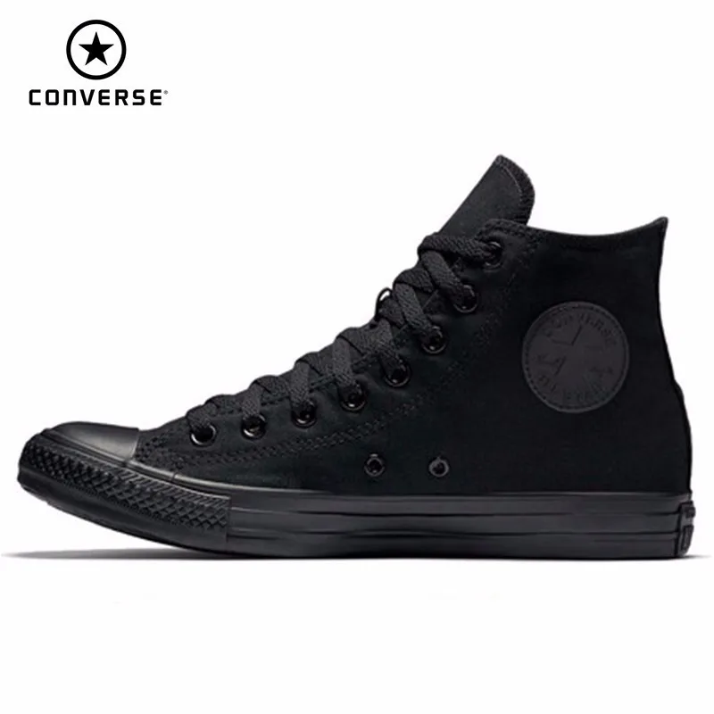 

CONVERSE Classic New Arrival Men And Women's Skateboarding Shoes High Help Black Sneakers Outdoor Sports Shoes#1Z588