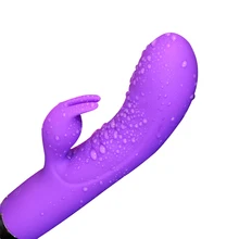 10 Speeds G Spot Vagina Massage Dildo Vibrator For Women Masturbation Clitoris Stimulator Rabbit Vibrator Erotic
