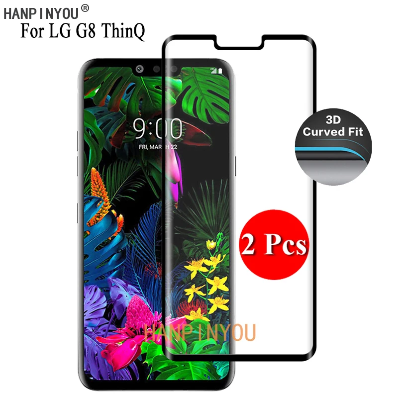 Ультратонкая изогнутая 3d защита экрана с полным покрытием для LG G8 ThinQ 6 1 дюйма 9H 2