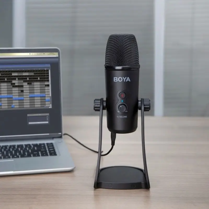 

Boya By-Pm700 Usb Computer Live Microphone Flexible Pickup Interview Conference микрофон microphone microfone bm 800