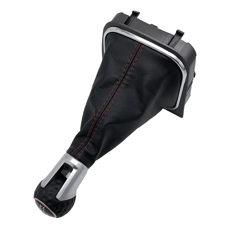 VW ポロ （6R）GTi 　純正 シフトノブ、ブーツ　（サイドブレーキレバー カバー付き）中古　ｖ637910 J4 VW ポロGTI 6C 6R(6RDAJ)純正シフトノブ シフトブーツ 6速マニュアル