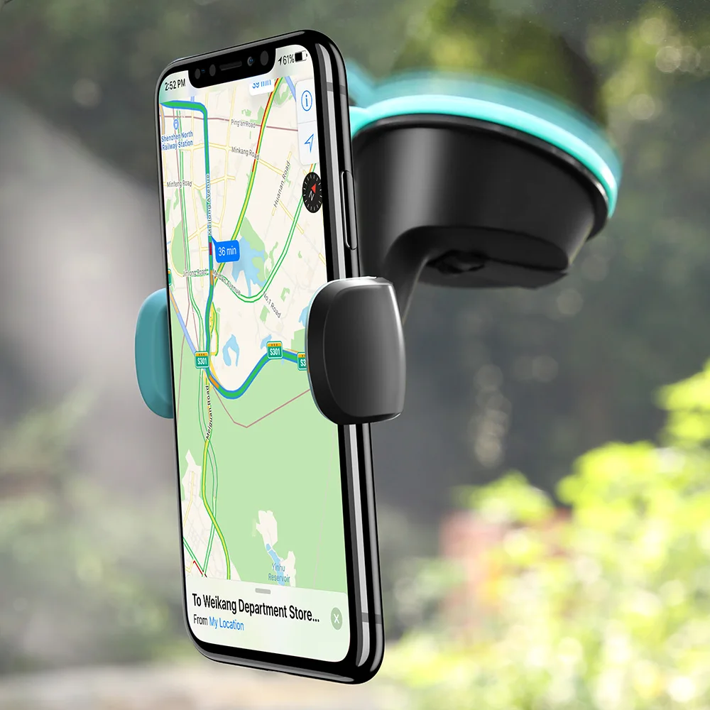 

KISSCASE 2in1 360 Degree Adjustable Car Holder for iPhone XR XS Max Xiaomi Phone Stand Car Holder Universal GPS Air Vent Mount