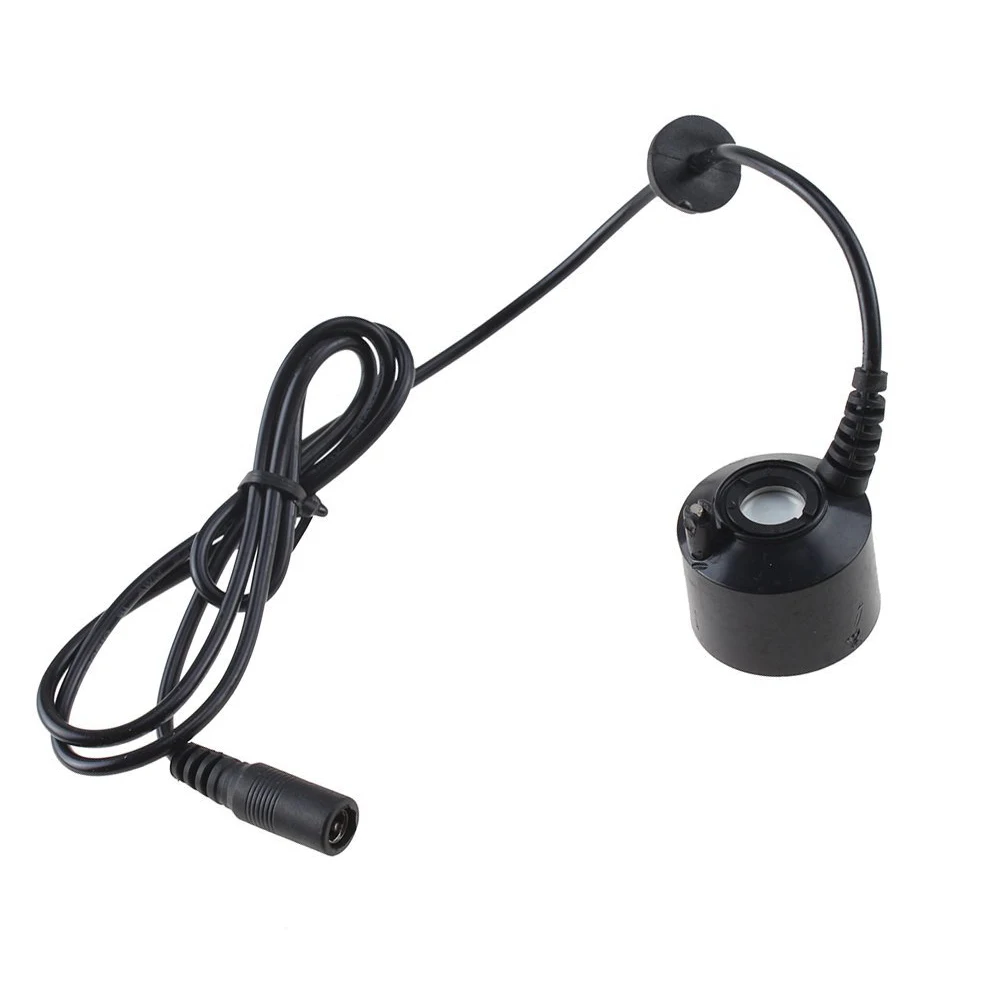 

LICE 110V 3.5CM MINI Mist Maker Fogger Water Fountain Pond Fog Machine Atomizer Air Humidifier Black