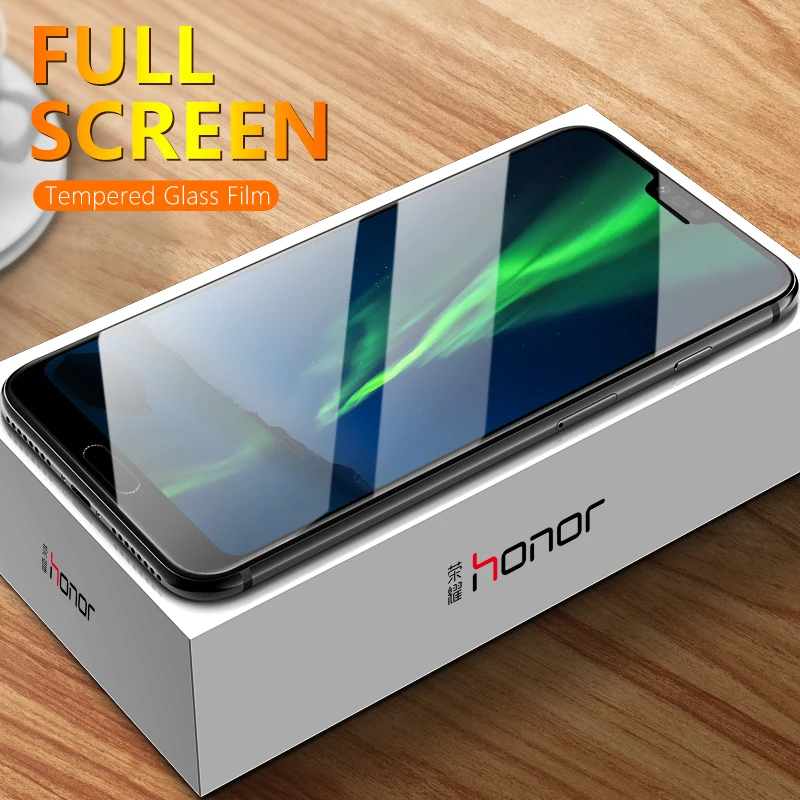 

Full Cover Protective Glass For Huawei Honor 9 Lite Screen Protector Tempered Glass For Huawei Honor 10 8 8X Glass Film