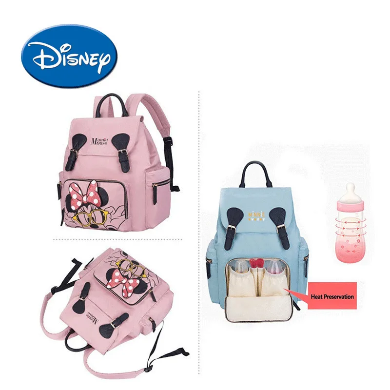 

Disney Mickey Water-proof Large Capacity Diaper Bag Convenient Mommy Backpack Mickey Waterproof Maternity Isolation Bag