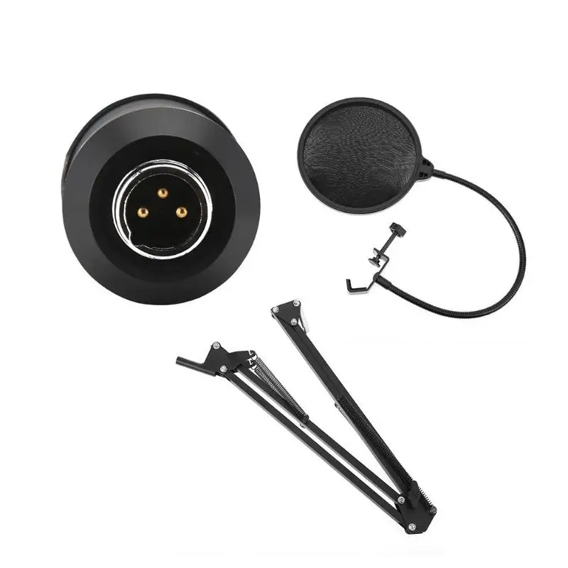 BM 800 Студийный конденсаторный микрофон Cardiod для записи музыки ПК ноутбука пения