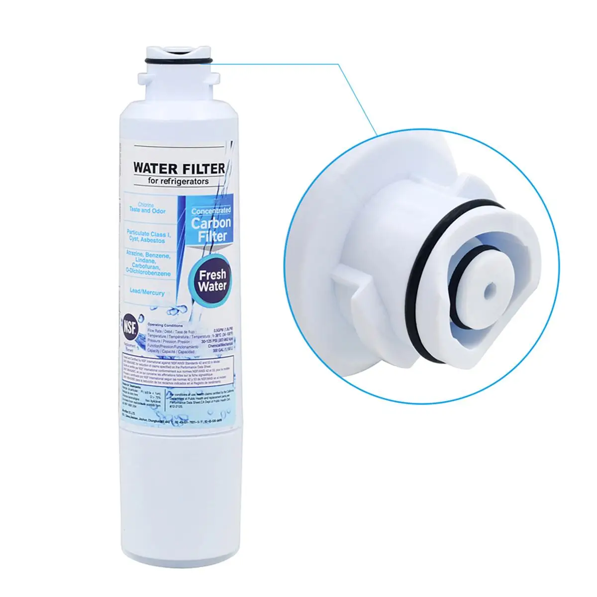 

Refrigerator Water Filter ForSamsung DA29-00020B HAF-CIN/EXP Sealed Fridge Water Treatment Appliances Parts Household