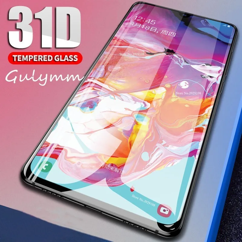 

31D Screen Protector For Samsung Galaxy A 10 20 30 40 50 60 70 80 90 2019 Full Cover Tempered Glass For J2 J4 Core Safety Glass