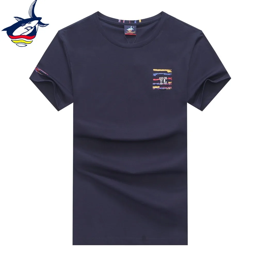 Summer 2019 Streetwear T-shirt Men Short Sleeve Letter Printed Tace & Shark Brand Men T Shirt Tee Shirt Homme Camisetas Tshirts