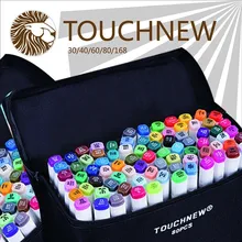 Freeshipping a two-headed oily six generations hand-painted art mark pen 30 40 color suits fine markers manga draw drawings kids draw manga monsters