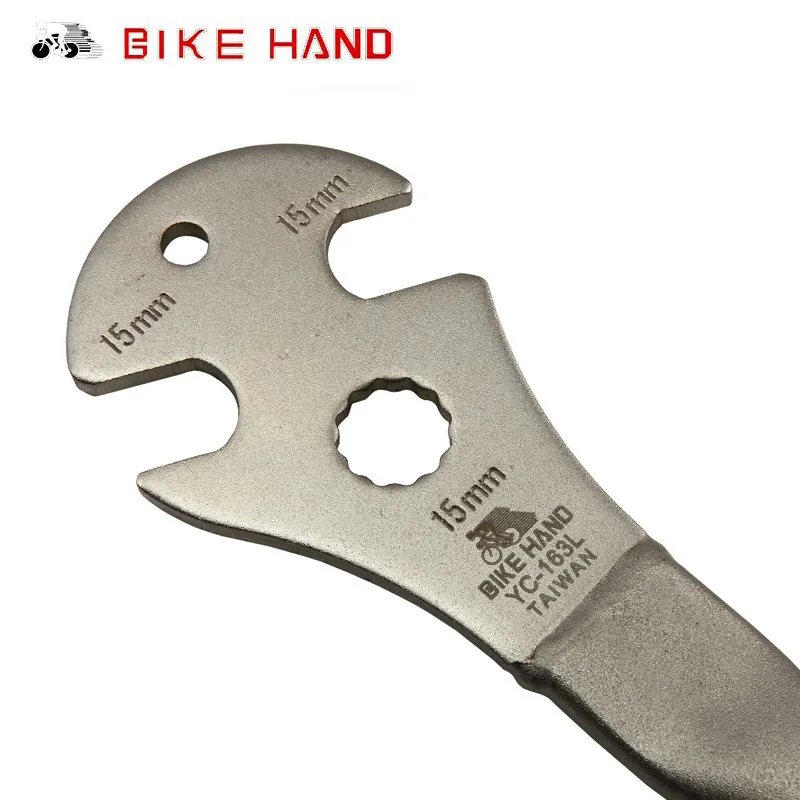 Велосипедный гаечный ключ BIKEHAND ножная педаль 15 мм инструмент для ремонта длинной