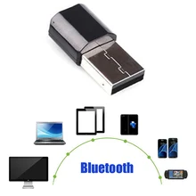 USB Bluetooth 4.2 Audio Receiver Wireless Audio Music Stereo Music Home Car Receiver Adapter Dongle for Speaker Sound 3.5mm AUX biurlink car aux receiver 4 1 wireless bluetooth receiver 3 5mm aux stereo music receiver audio adapter for bmw vw peugeot