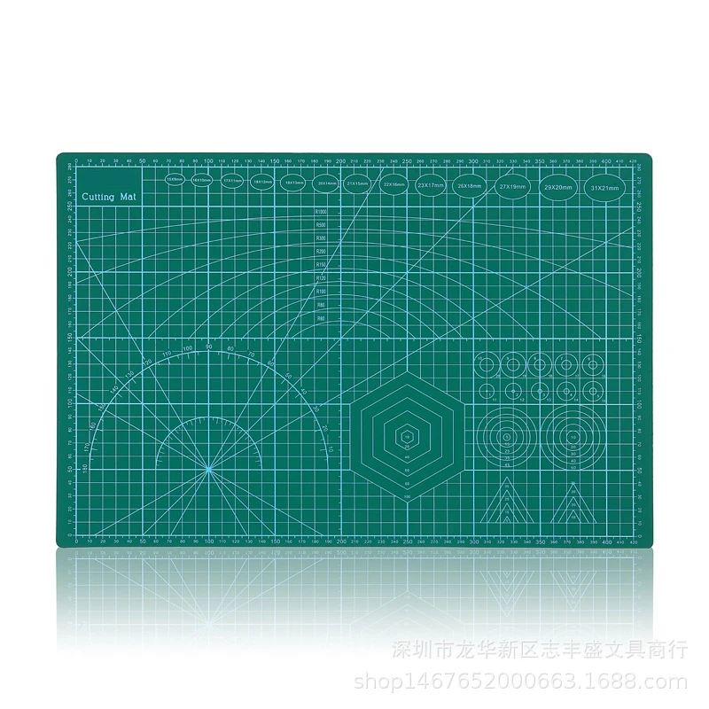 

Professional A3/A4 Cutting Mat PVC Double Sided Self-Healing Non Slip DIY Cutting Board Patchwork Mat Pad 220-300MM