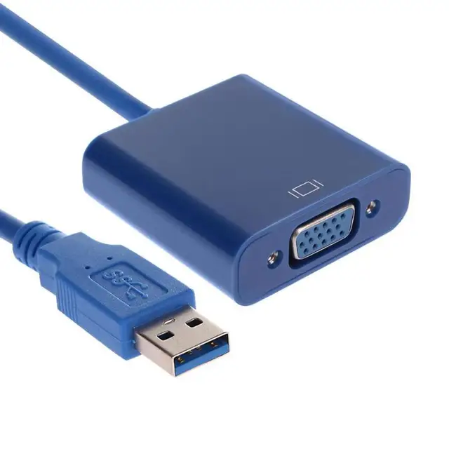 Best Offers USB 3.0 to VGA Multi-display 1080P Adapter Converter External Video Graphic Card with CD Driver for Laptop PC Computer Best Offers USB 3.0 to VGA Multi-display 1080P Adapter Converter External Video Graphic Card with CD Driver for Laptop PC Computer