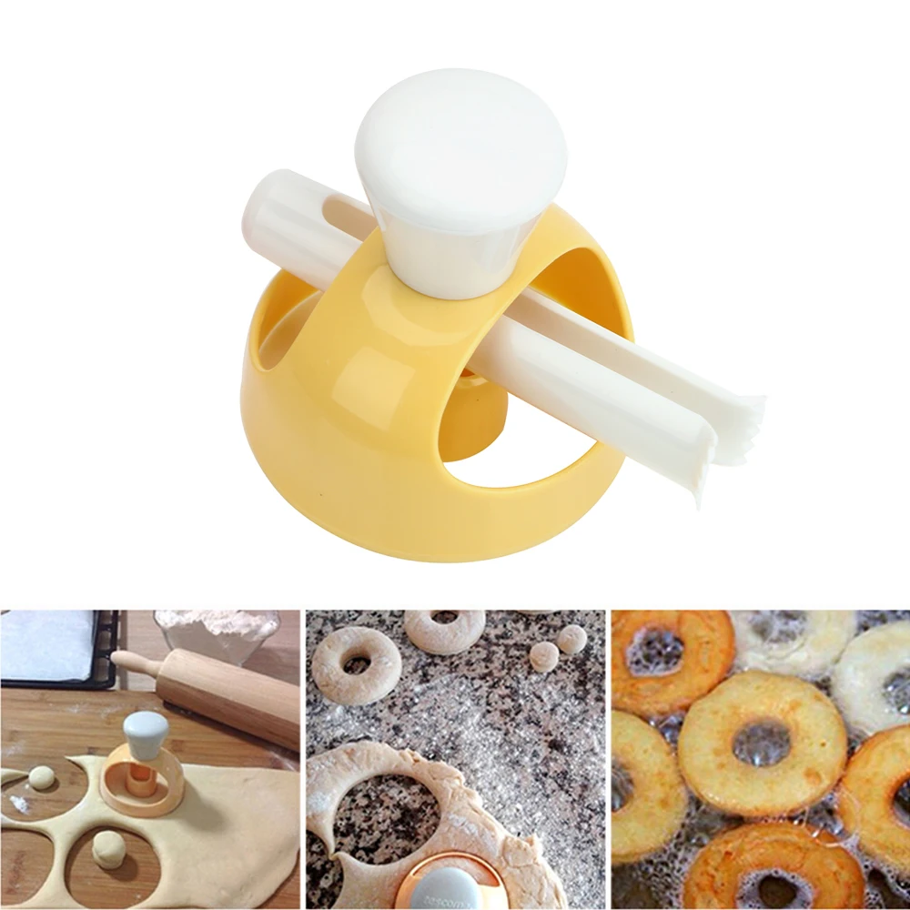 DIY Doughnut Donut Mold Desserts Sweet Food Bread Cutter Maker Kitchen