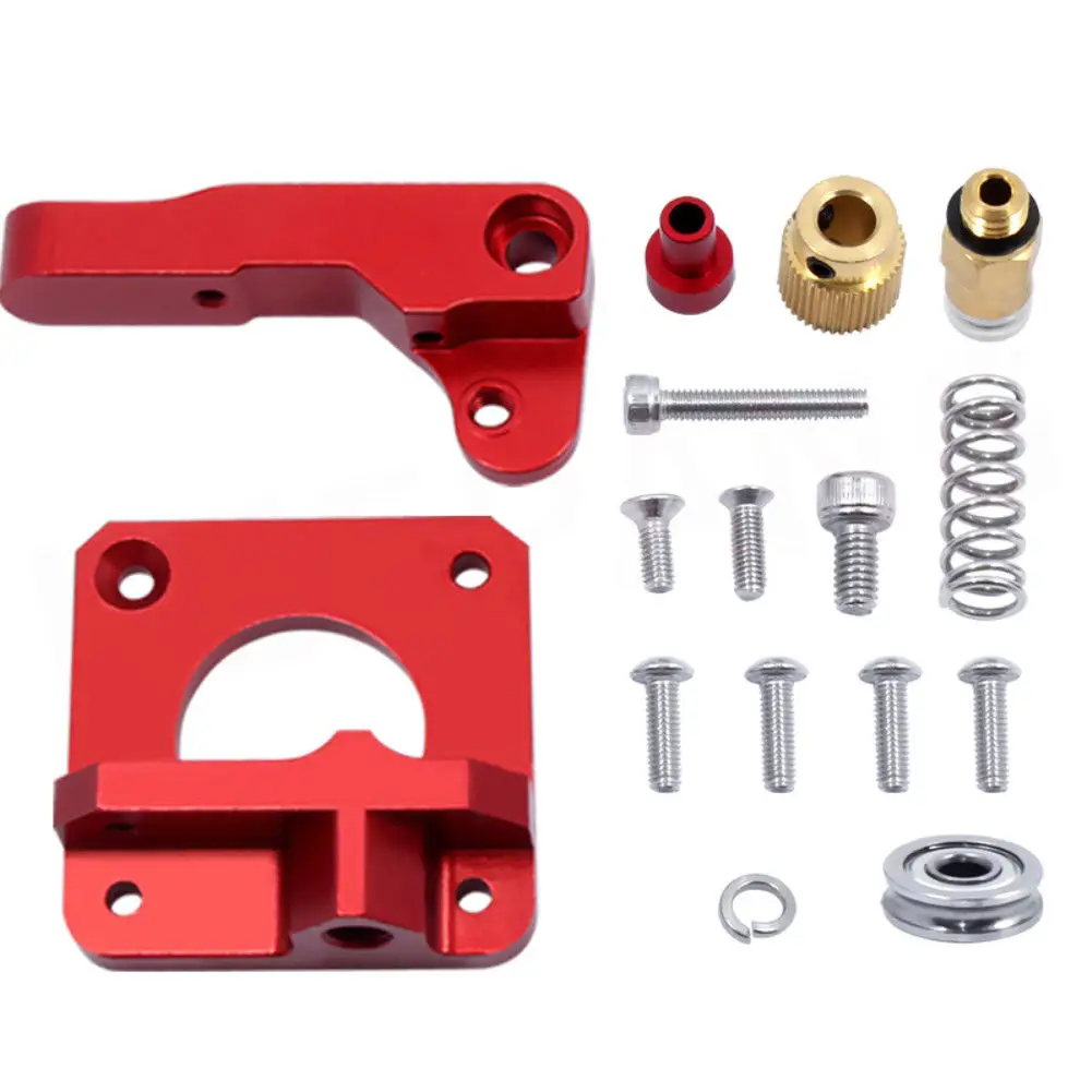 

3D Printer Parts For Mk8 Cr10 Extruder Aluminum Alloy Block Bowden Extruder 1.75Mm Filament Reprap Extrusion For Mk8 Cr-10 Diy
