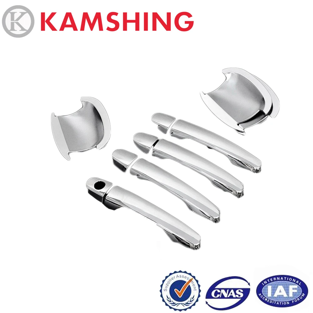 

CAPQX 4PCS/set For Volkswagen Golf 5 Golf5 Mk5 Car Door Wrist Cover Trim ABS Chrome Door Handle Auto Accessories Car Handle