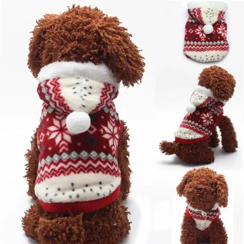 

Pet Coat Dog Jacket Spring Clothes Puppy Cat Sweater Coat Clothing Apparel New