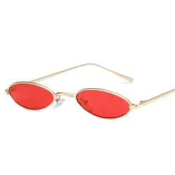 Небольшие Круглые Солнцезащитные очки женские винтажные женские солнцезащитные очки Брендовые дизайнерские ретро солнцезащитные