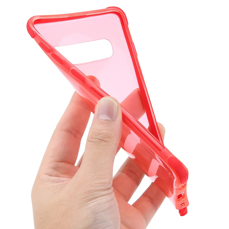 

For Samsung Galaxy S10 S9 S8 plus S10e Shockproof Two-tone Soft TPU Case Cover for Samsung Galaxy Note 8 9 J4 J6 A6 A9 A8 2018