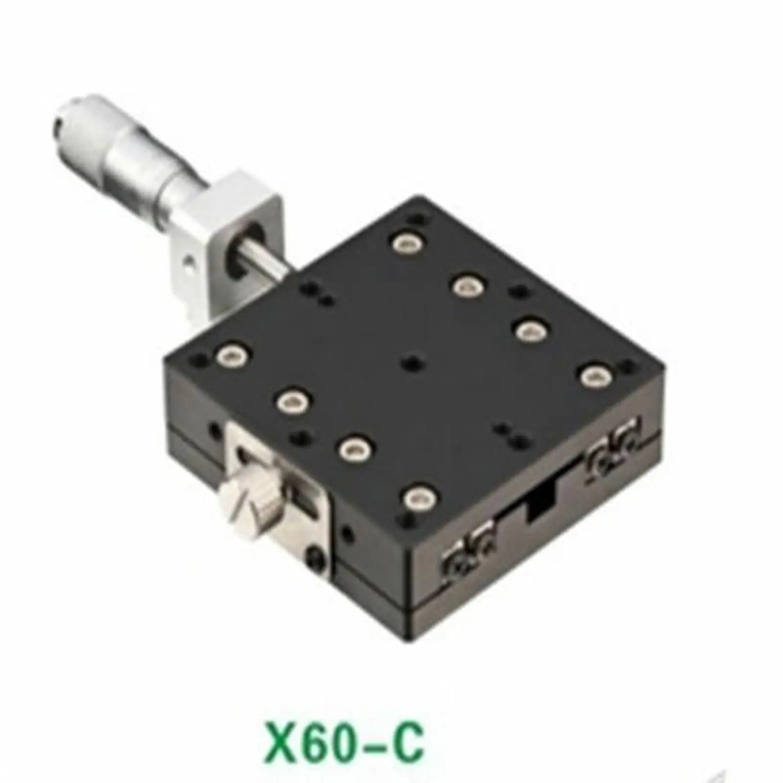 

X Axis 60X60mm Platform Precision Bearing Linear Stage Central Micrometer