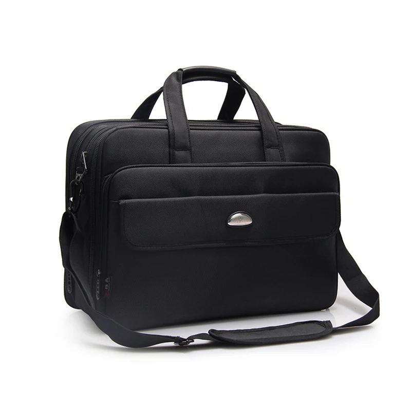 

Laptop Bag Large Capacity Shockproof Business Travel Briefcase Expandable Fits 17 Inch Computer Tablets Notebook for Men handbag