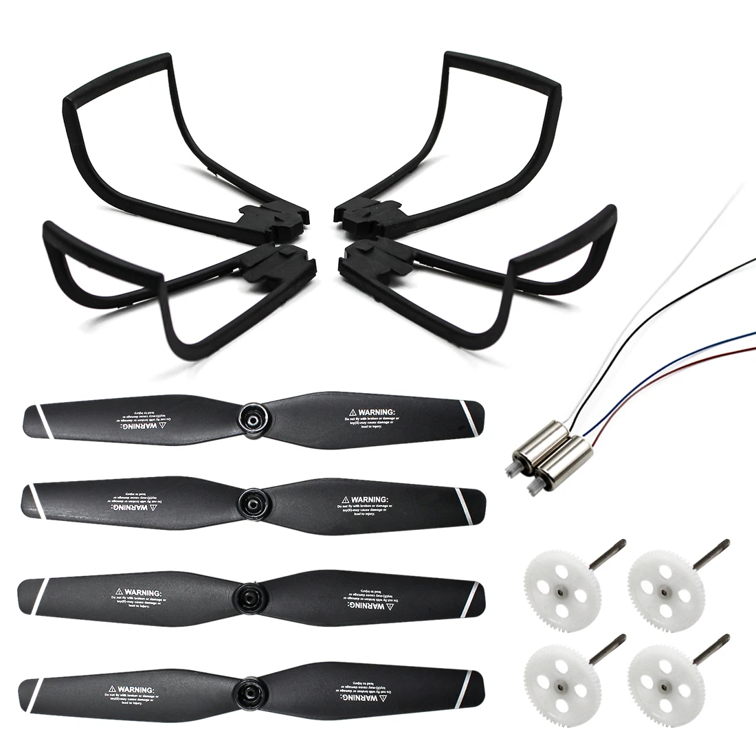 

Original Accessories Set with Blades/Propeller Guard/Gears/Motors for SG106 1080P Optical Flow Positioning Drone