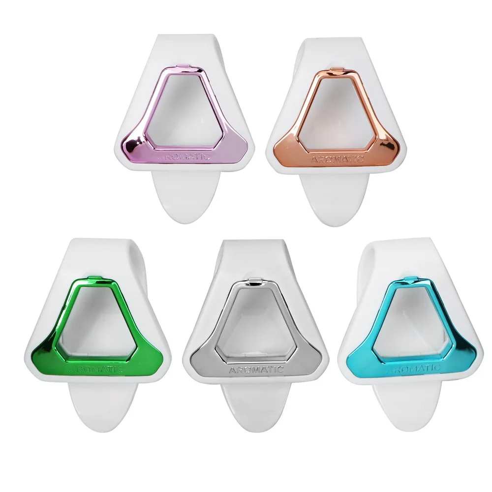 Car Sun Visor Clip Perfume Clamp Flavor Car styling Solid Purifier Air