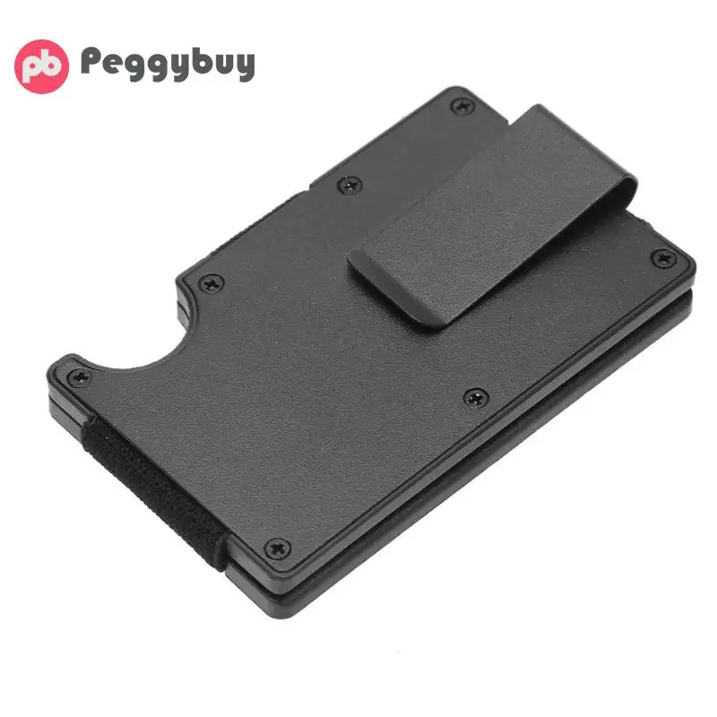 

Stainless Steel Metal Credit Card Clips Wallet Male Money Clip Cash Clamp Holder Case Bag for Women Men Bolsas Feminina Mujer