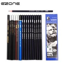 EZONE B/2B/38/4B/5B/6B/7B/8B/10B/12B/14B Pencil Different Size Sketch Pencil For Art Painting Graffiti Students Stationery