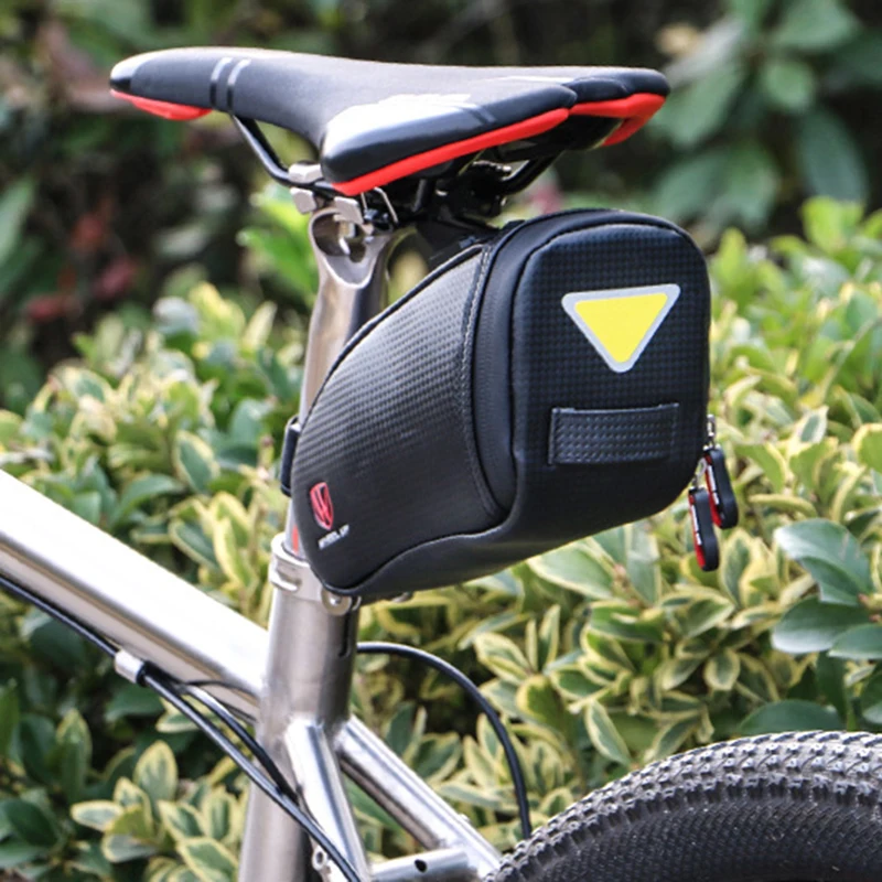 

1*Waterproof Bicycle Tail Bag Saddle Bag w/ Special Taillight Buckle 18*9*10.5cm