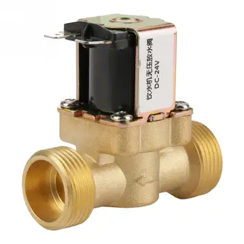 

24V G3/4 BSPP Brass N/C Normally Electric Solenoid Valve 2 Way Pressure Regulating Valve 2019 New