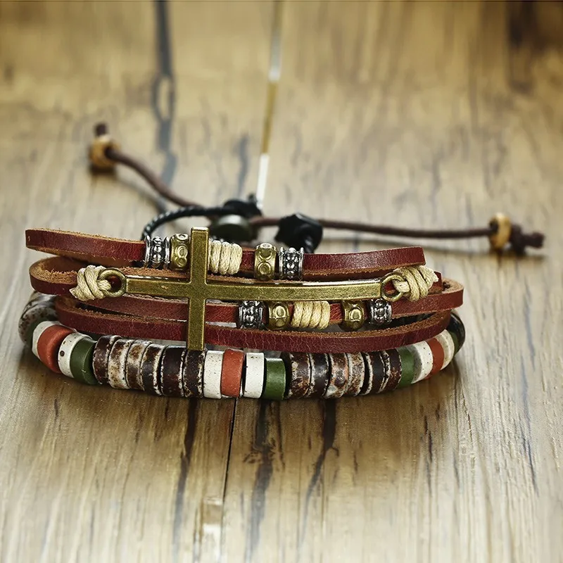 Holiday Natural Stone Beaded Bracelets for Men Women Adjustable Length Multi Color Beads Casual Male Jewelry Rope Pulseira beaded bracelet