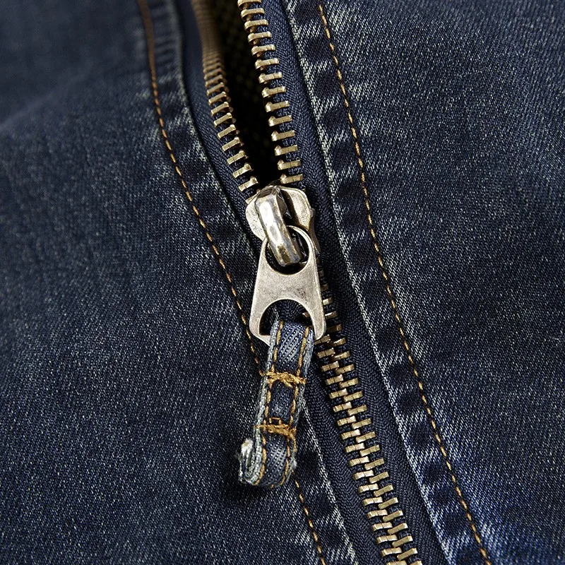 2019 джинсовая куртка для мужчин новая мода осень Фирменное пальто бомбер Топы